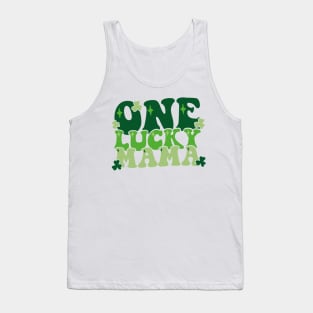 One Lucky Mama St Patrick day Tank Top